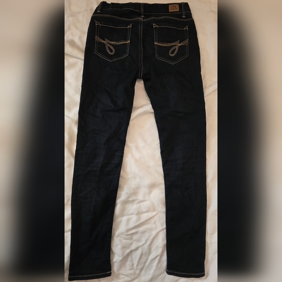 🧡 Girl's Lot Of Skinny Jeans 3 Pairs Abercrombie, Vigooss 10 - Picture 9 of 13